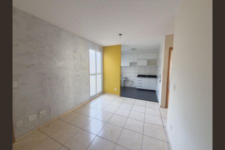 Sala de apartamento para alugar com 2 quartos, 44m² em Chacaras Reunidas Santa Terezinha, Contagem