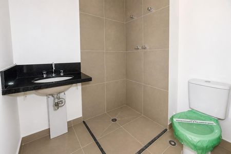 Banheiro de kitnet/studio à venda com 1 quarto, 22m² em Bela Vista, São Paulo