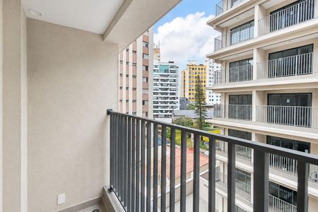 Varanda de kitnet/studio à venda com 1 quarto, 22m² em Bela Vista, São Paulo