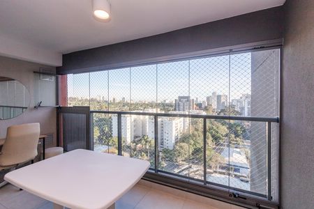 Apartamento para alugar com 43m², 1 quarto e 1 vaga Apartamento para alugar com 43m², 1 quarto e 1 vagaVaranda