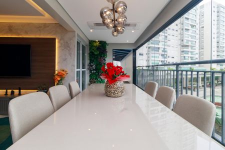 Sala - Varanda de apartamento à venda com 3 quartos, 180m² em Jardim Dom Bosco, São Paulo