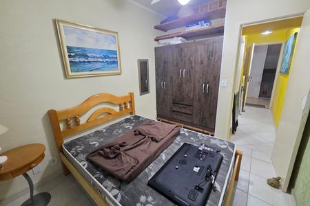Quarto 1 de apartamento para alugar com 1 quarto, 42m² em Canto do Forte, Praia Grande