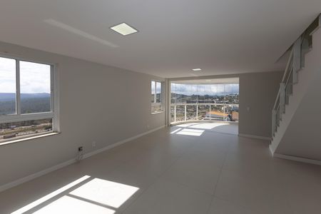 Sala 1 de apartamento à venda com 4 quartos, 327m² em Alphaville Nova Lima, Nova Lima