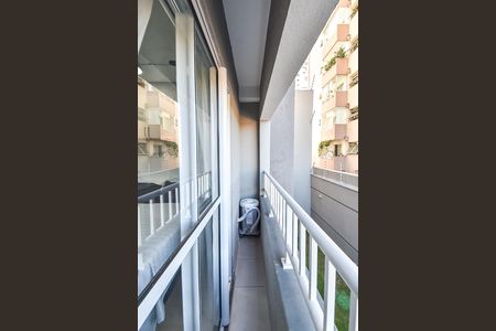 Varanda de kitnet/studio à venda com 1 quarto, 26m² em Chácara Inglesa, São Paulo