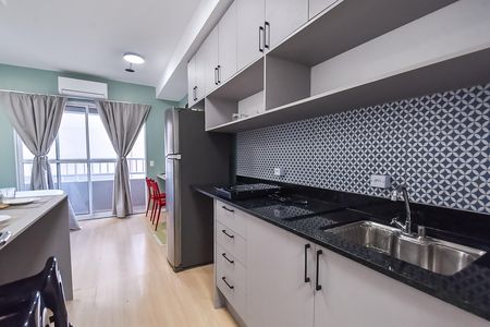 Studio à venda com 26m², 1 quarto e sem vaga Studio à venda com 26m², 1 quarto e sem vagaCozinha
