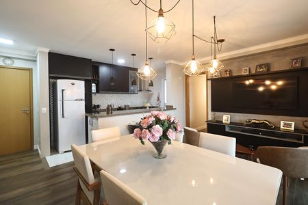 Sala de apartamento para alugar com 3 quartos, 95m² em Vila Assunção, Santo André