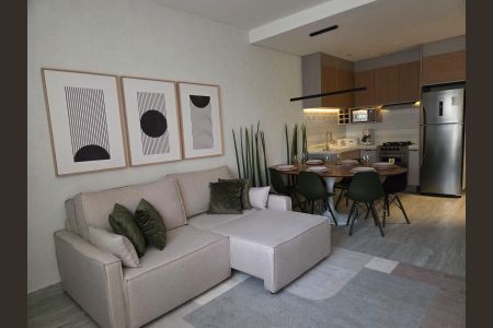 Sala  de apartamento para alugar com 1 quarto, 56m² em Alphaville Industrial, Barueri