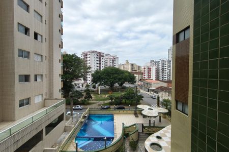 Vista da Sacada de apartamento para alugar com 2 quartos, 93m² em Vila Tupi, Praia Grande