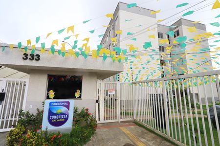 Apartamento para alugar com 41m², 2 quartos e 1 vagaFachado do condomínio