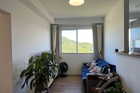 Sala de apartamento para alugar com 3 quartos, 122m² em Morro Nova Cintra, Santos