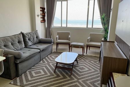 Sala de apartamento para alugar com 3 quartos, 140m² em José Menino, Santos