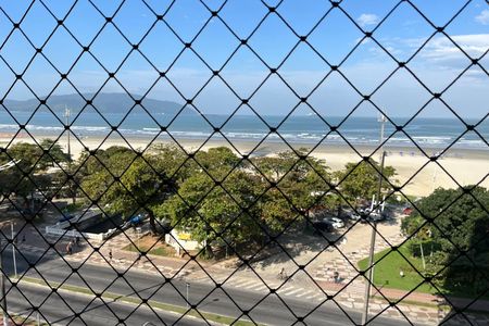 Vista da Sala de apartamento para alugar com 3 quartos, 140m² em José Menino, Santos