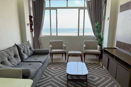 Sala de apartamento para alugar com 3 quartos, 140m² em José Menino, Santos