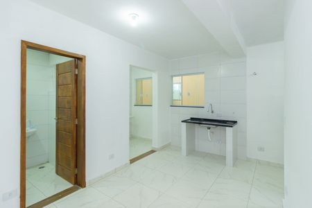 Sala/Cozinha de apartamento para alugar com 1 quarto, 50m² em Vila Zat, São Paulo