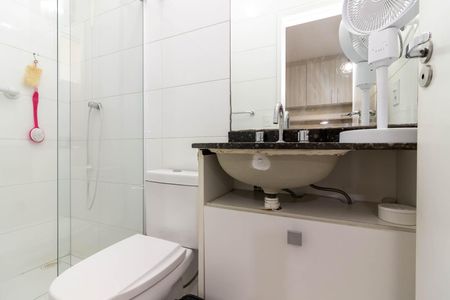 Casa de condomínio à venda com 72m², 2 quartos e 2 vagasBanheiro da Suíte 2