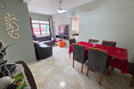 Sala de apartamento para alugar com 1 quarto, 63m² em Cidade Ocian, Praia Grande