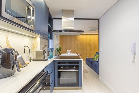 Cozinha de apartamento à venda com 3 quartos, 85m² em Moema, São Paulo