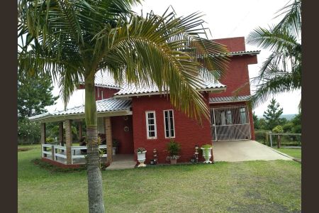 Área externa de casa de condomínio para alugar com 4 quartos, 263m² em Águas claras, Viamão
