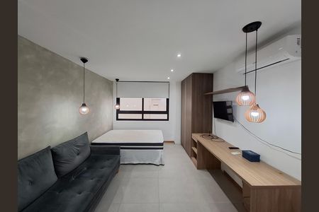 Sala/Quarto/Cozinha  de apartamento à venda com 1 quarto, 29m² em Centro, Rio de Janeiro