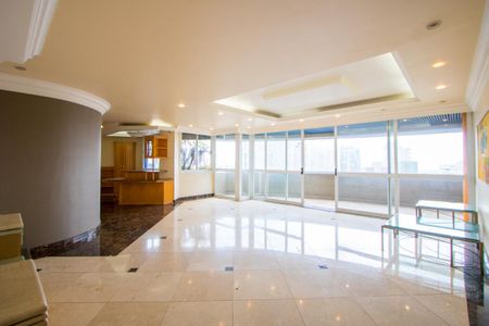 Sala de apartamento para alugar com 4 quartos, 296m² em Jardim, Santo André