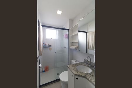 Apartamento à venda com 56m², 2 quartos e 1 vaga Apartamento à venda com 56m², 2 quartos e 1 vagaBanheiro da Suíte