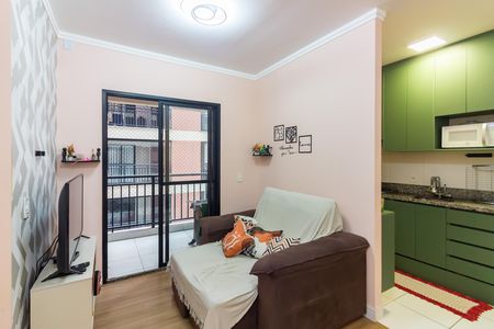 Sala  de apartamento à venda com 2 quartos, 46m² em Ayrosa, Osasco