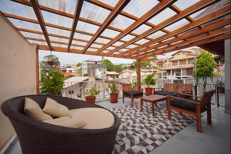 Casa para alugar com 130m², 2 quartos e 1 vagaTerraço