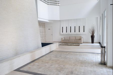 Apartamento para alugar com 97m², 2 quartos e 2 vagasHall social