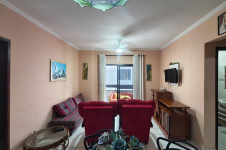 Sala de apartamento para alugar com 2 quartos, 112m² em Guilhermina, Praia Grande