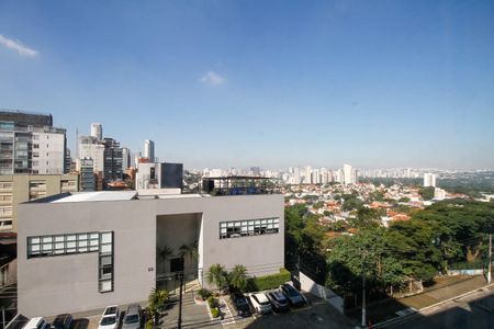 Vista da Varanda de apartamento para alugar com 1 quarto, 76m² em Alto de Pinheiros, São Paulo