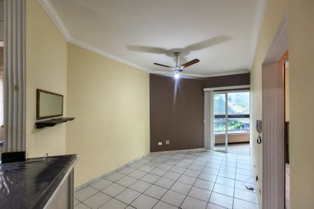 Sala de apartamento para alugar com 2 quartos, 67m² em Vila Caiçara, Praia Grande