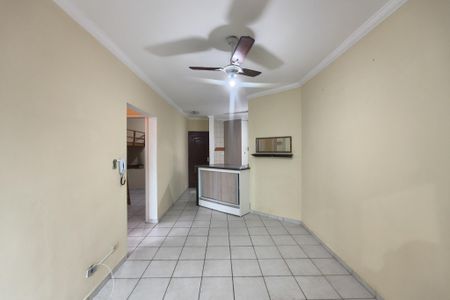 Sala de apartamento para alugar com 2 quartos, 67m² em Vila Caiçara, Praia Grande