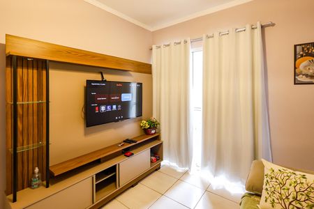 Sala de apartamento para alugar com 2 quartos, 67m² em Vila Brizzola, Indaiatuba
