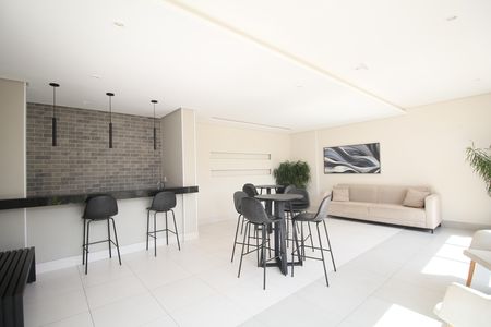 Apartamento à venda com 45m², 2 quartos e 1 vagaÁrea comum - Salão de festas
