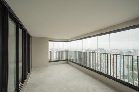 Varanda gourmet de apartamento à venda com 3 quartos, 232m² em Vila Clementino, São Paulo
