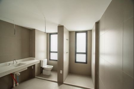 Banheiro da Suíte 3 de apartamento à venda com 3 quartos, 232m² em Vila Clementino, São Paulo