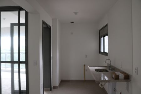 Cozinha de apartamento à venda com 3 quartos, 136m² em Água Branca, São Paulo