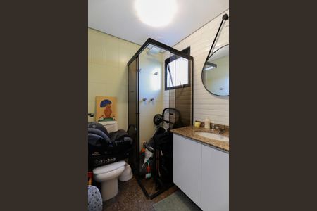 Apartamento à venda com 129m², 3 quartos e 2 vagas Apartamento à venda com 129m², 3 quartos e 2 vagasBanheiro da suíte 2