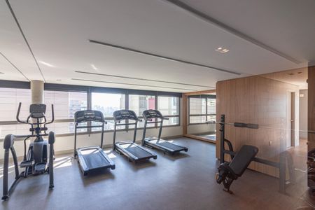 Apartamento à venda com 45m², 1 quarto e 1 vaga Apartamento à venda com 45m², 1 quarto e 1 vagaÁrea comum - Academia