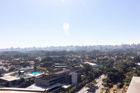 Vista do Terraço de apartamento para alugar com 1 quarto, 45m² em Indianópolis, São Paulo