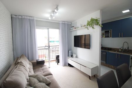 Sala de apartamento para alugar com 2 quartos, 51m² em Jardim Norma, São Paulo