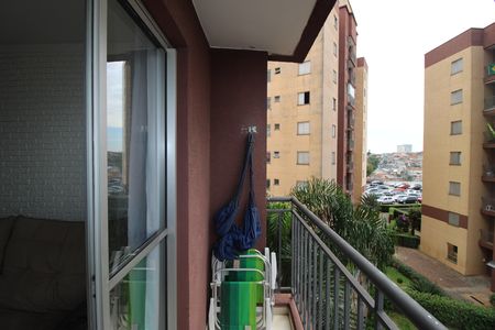 Sala - Varanda de apartamento para alugar com 2 quartos, 51m² em Jardim Norma, São Paulo