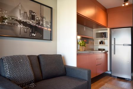 Apartamento para alugar com 29m², 1 quarto e sem vagaSala/Cozinha Integrados