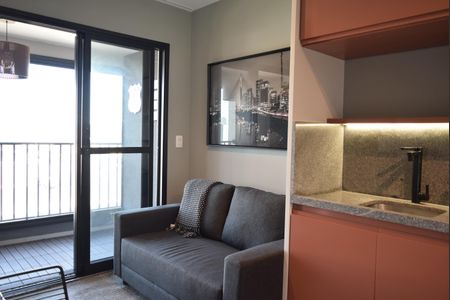 Apartamento para alugar com 29m², 1 quarto e sem vagaSala/Cozinha Integrados