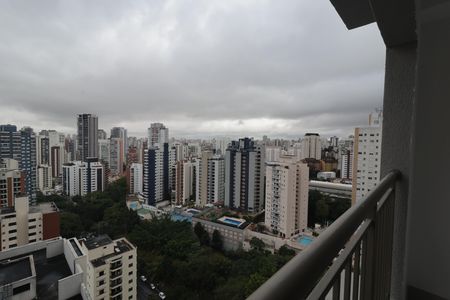 Studio para alugar com 32m², 1 quarto e sem vagaVista da Varanda do Studio