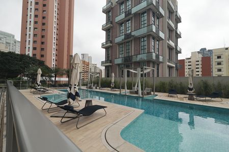 Studio para alugar com 32m², 1 quarto e sem vagaÁrea comum - Piscina