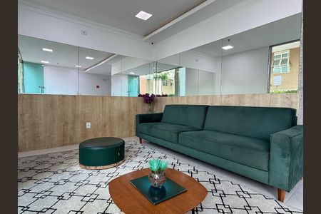 Apartamento à venda com 37m², 1 quarto e 1 vaga Apartamento à venda com 37m², 1 quarto e 1 vagaHall
