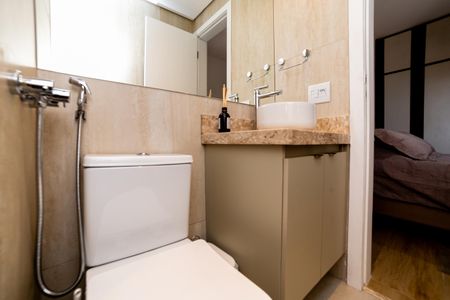 Apartamento para alugar com 51m², 1 quarto e 1 vaga Apartamento para alugar com 51m², 1 quarto e 1 vagaBanheiro da Suíte