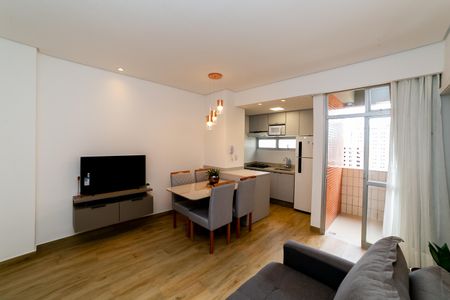 Sala de apartamento para alugar com 1 quarto, 51m² em São Pedro, Belo Horizonte