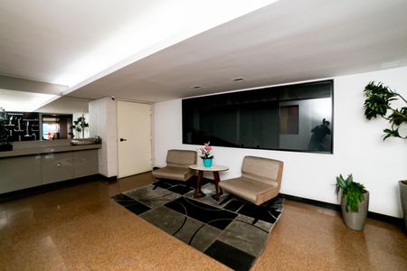 Apartamento para alugar com 51m², 1 quarto e 1 vaga Apartamento para alugar com 51m², 1 quarto e 1 vagaHall social